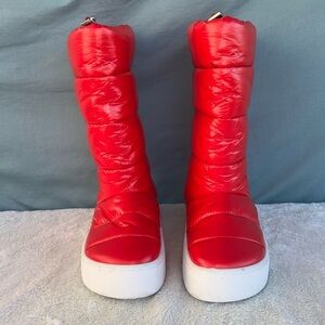 EUC JEFFREY CAMPBELL women's 11 SNOWED 2 Platform winter boots